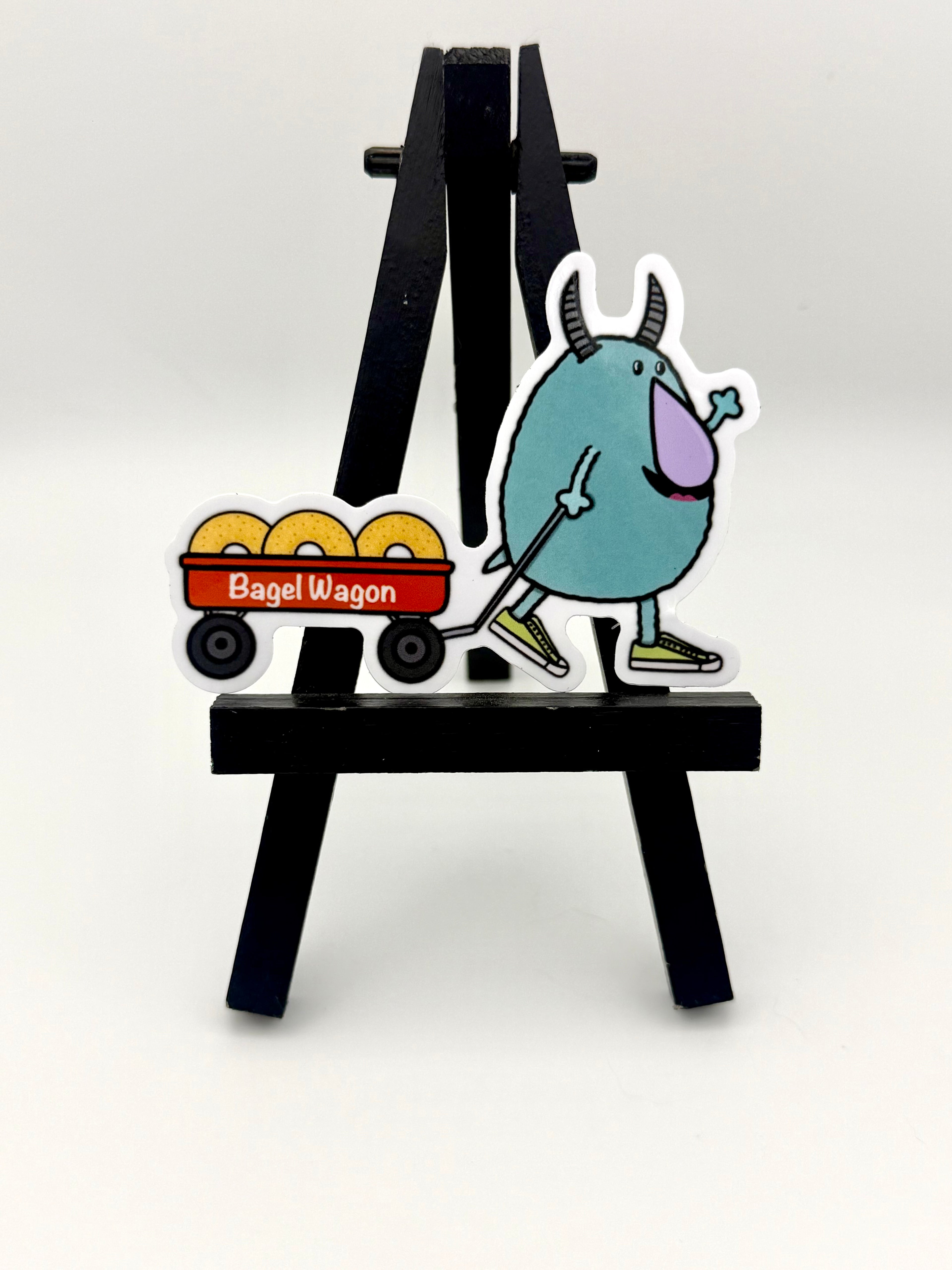 Bagel Wagon Sticker