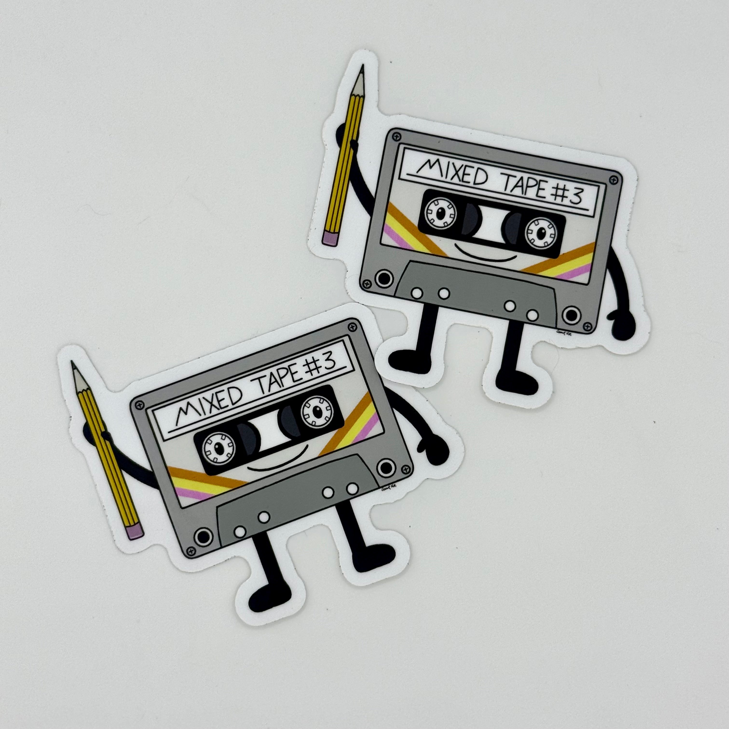 Mixed Tape Sticker