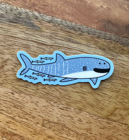 Whale Shark & friends sticker