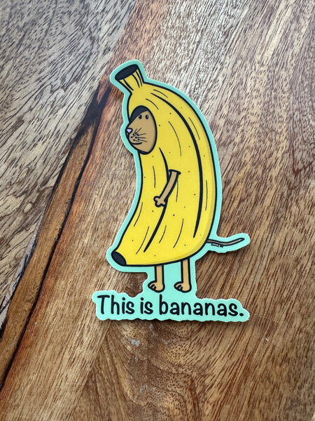 Bananas cat sticker