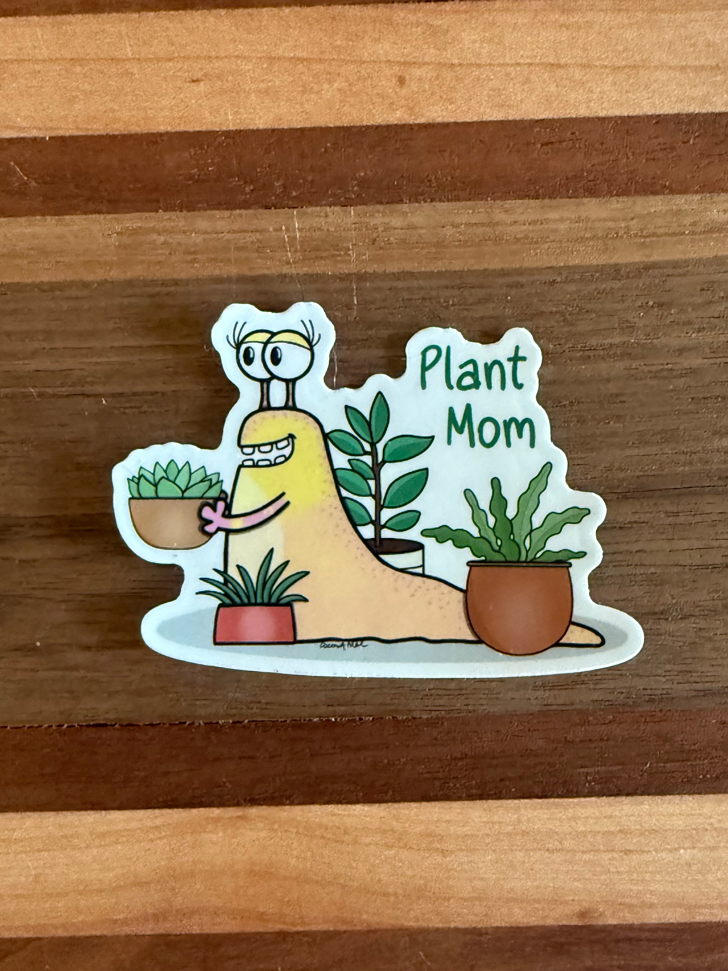 Plant Mom Sticker