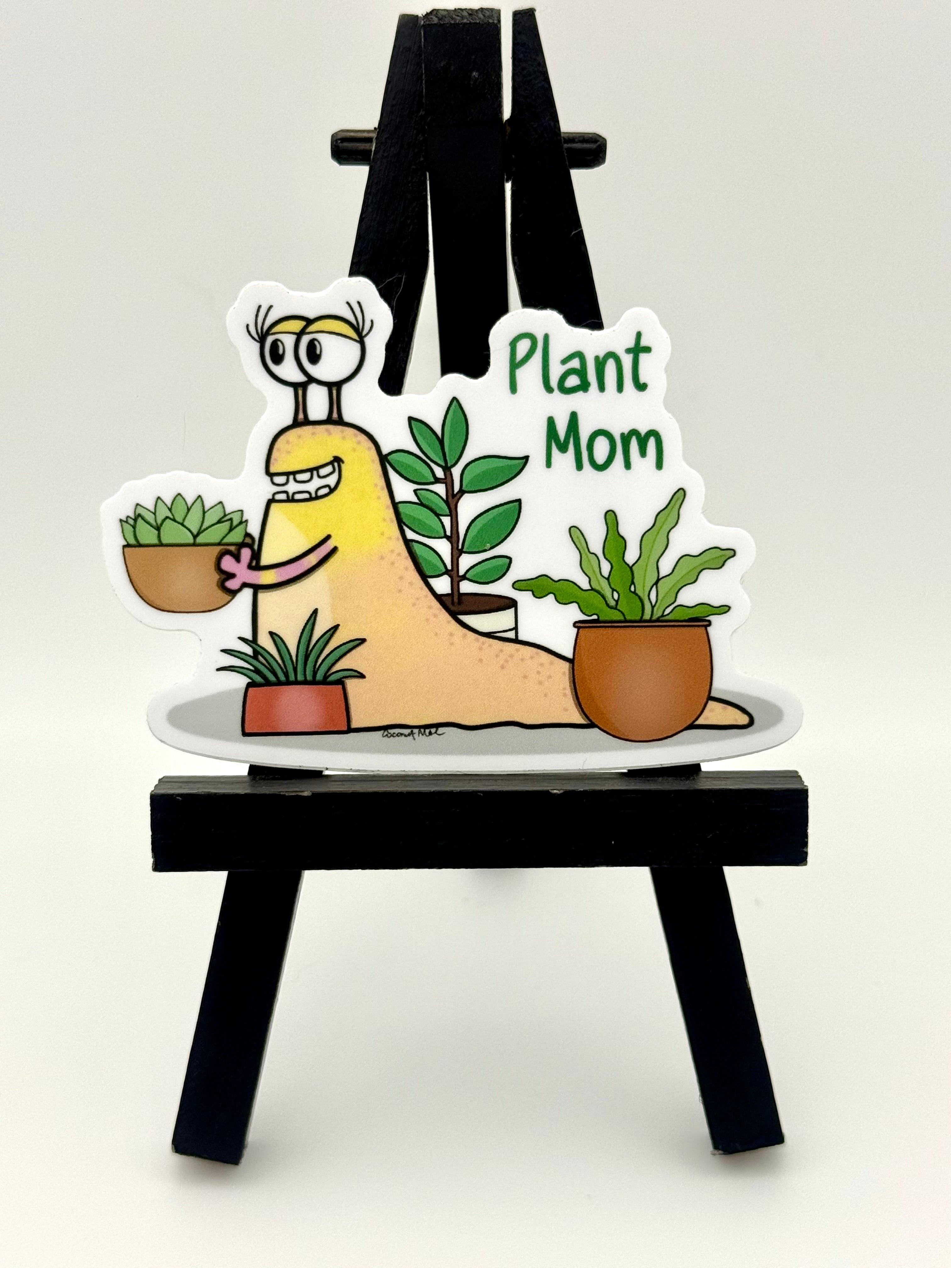 Plant Mom Sticker