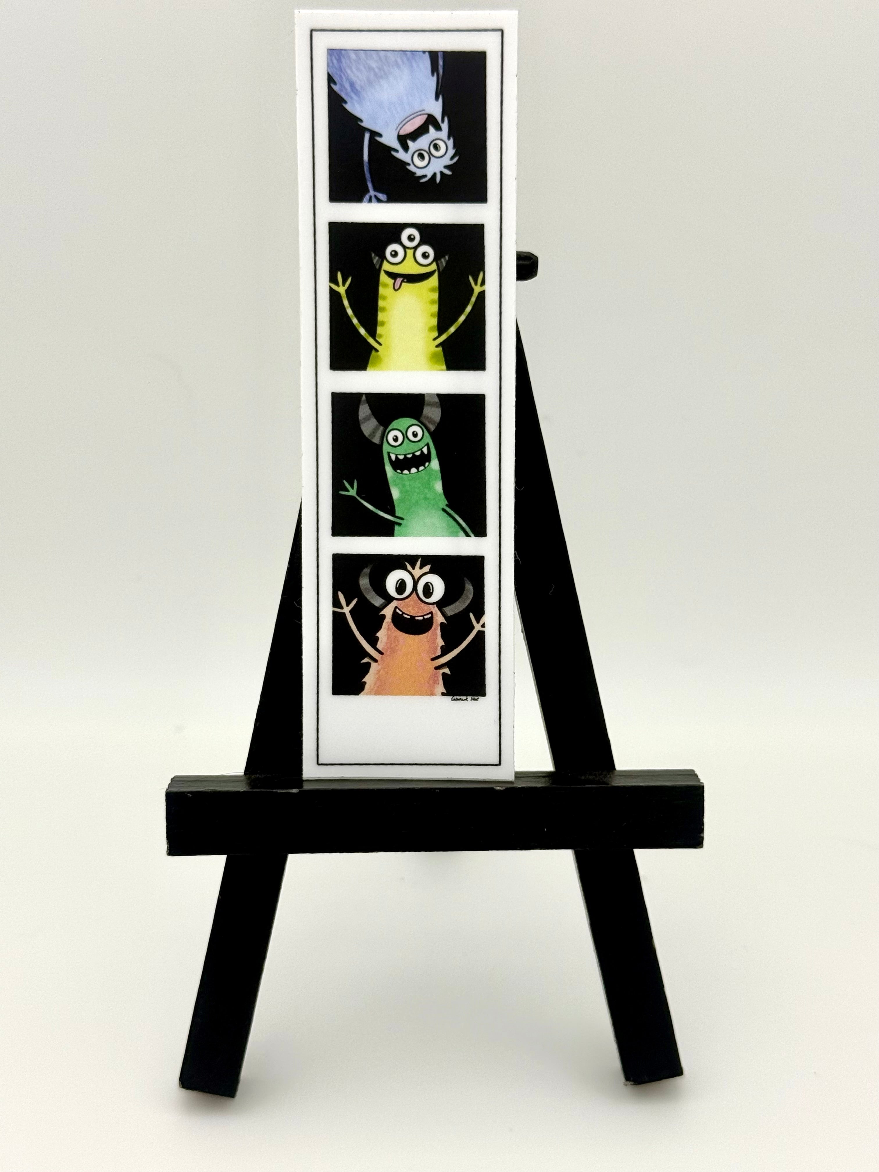 Monster Photo Booth Sticker