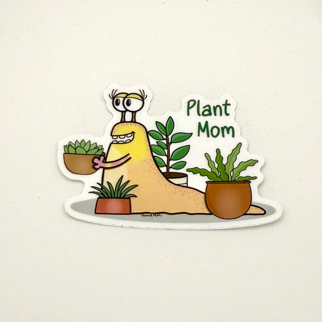 Plant Mom Sticker