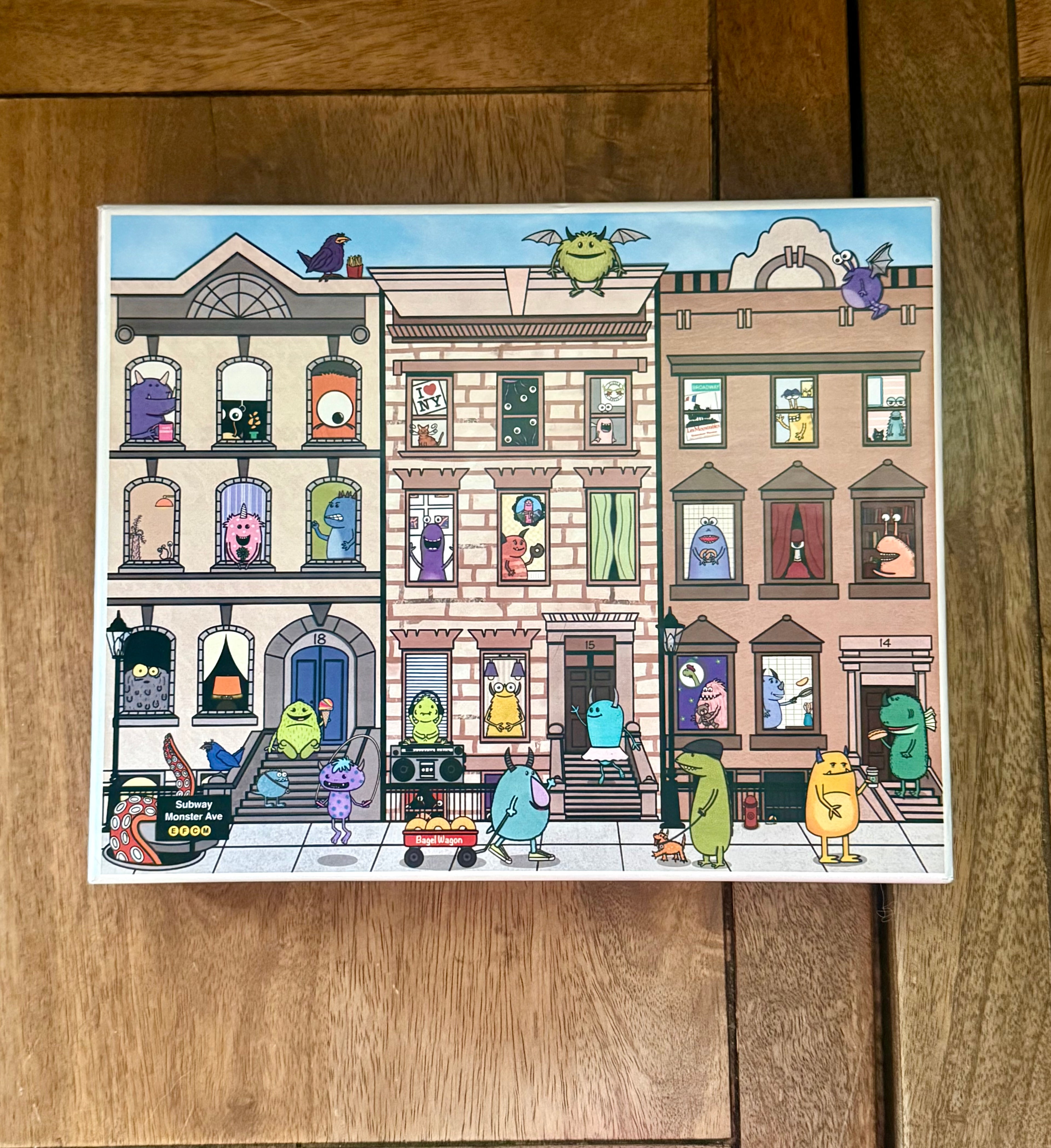 Monsters of New York Puzzle-