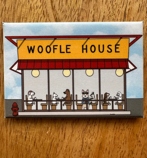 Woofle House Magnet