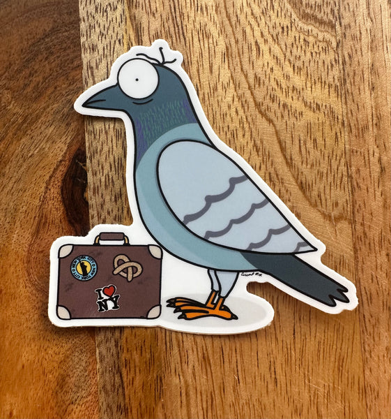 Larry The Pigeon Sticker