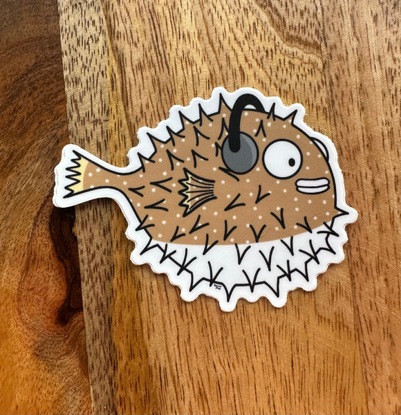 Jammin Blowfish Sticker