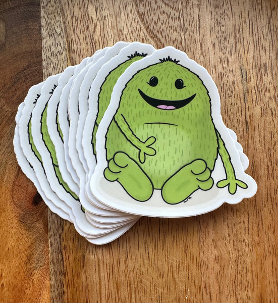 Green Monster Sticker