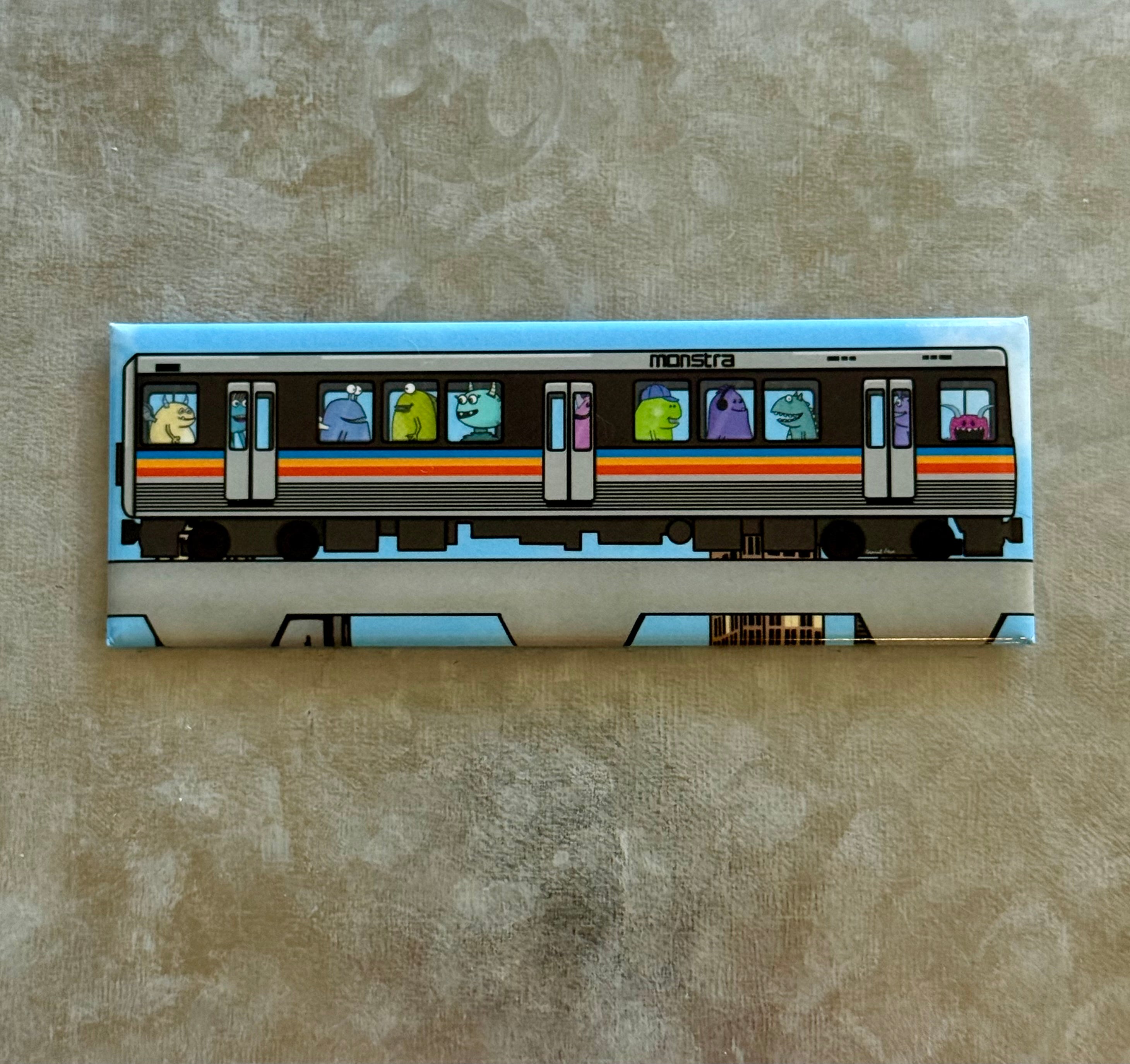 Monster Marta Magnet