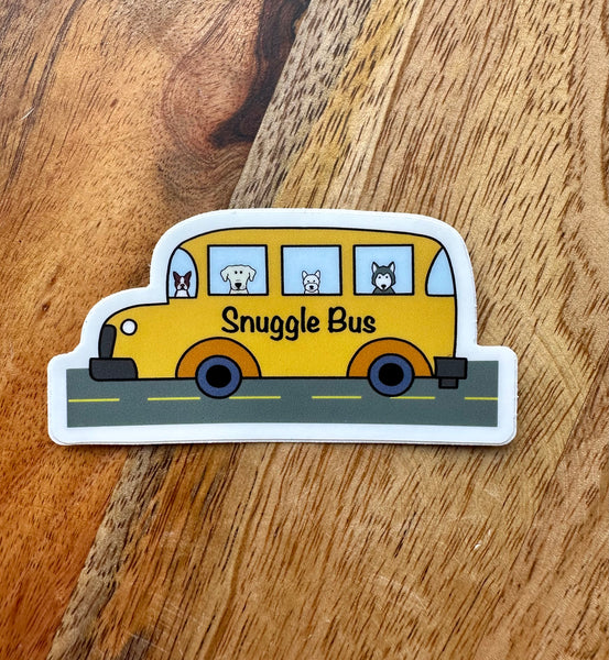 Snuggle Bus Sticker