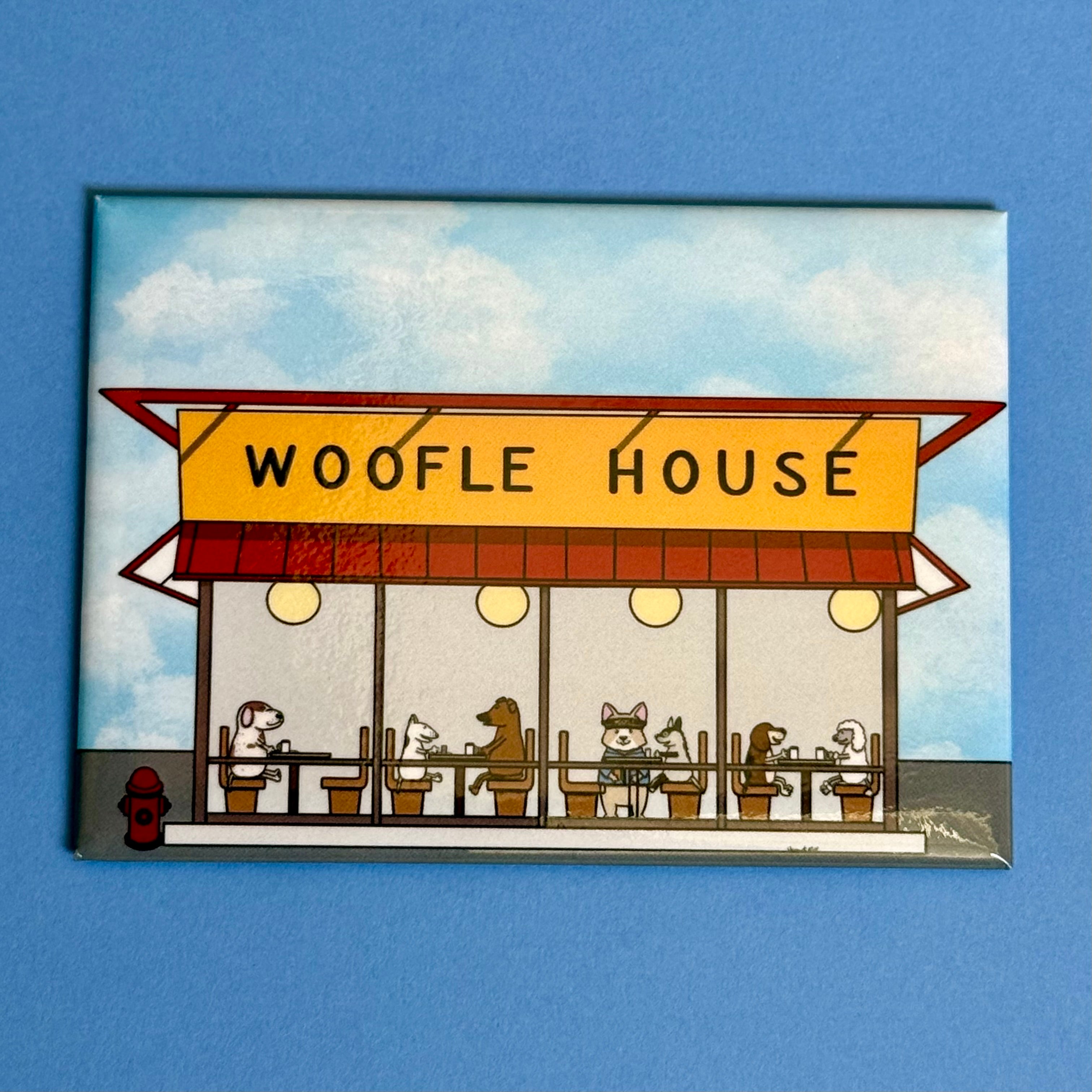 Woofle House Magnet