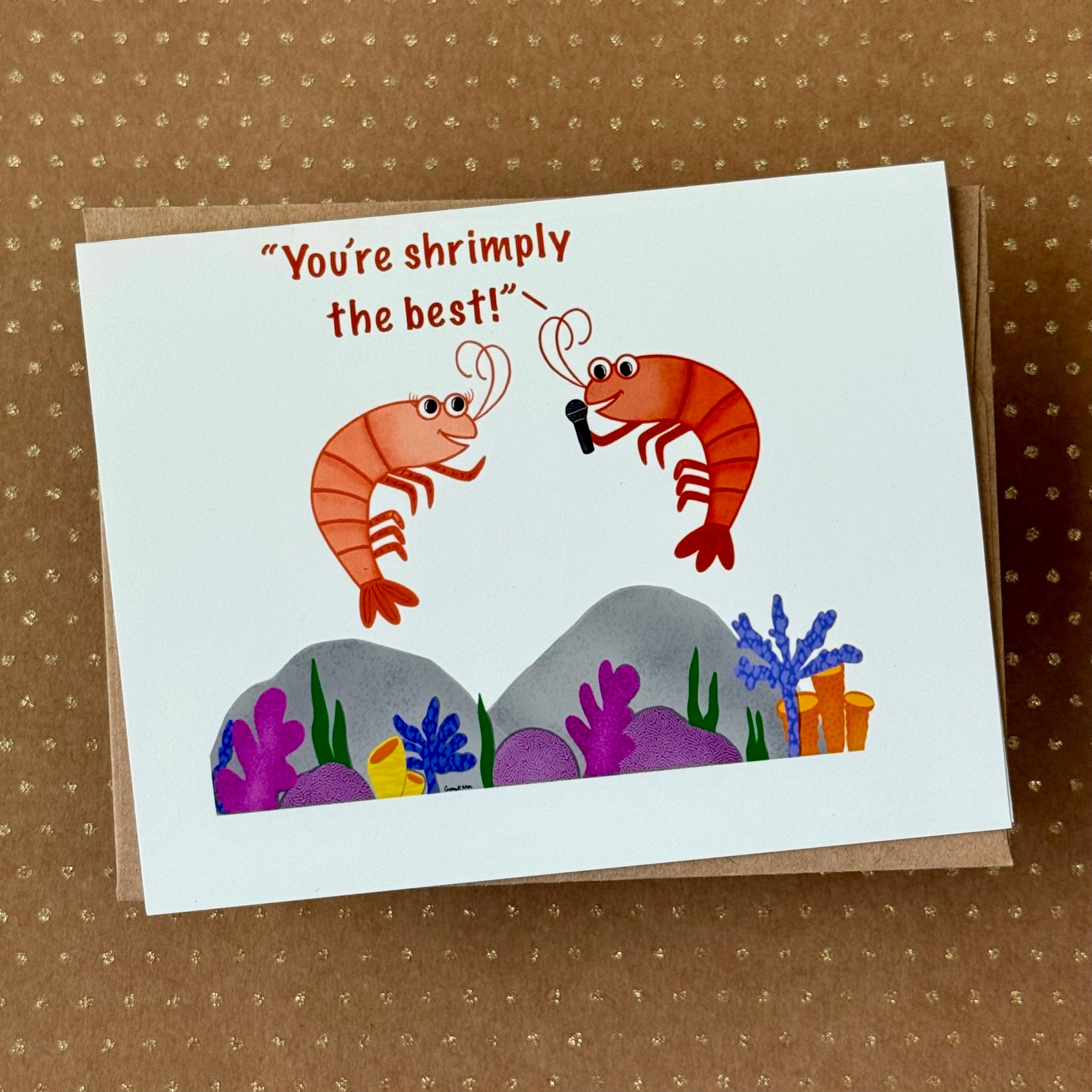 You’re Shrimply Best Card