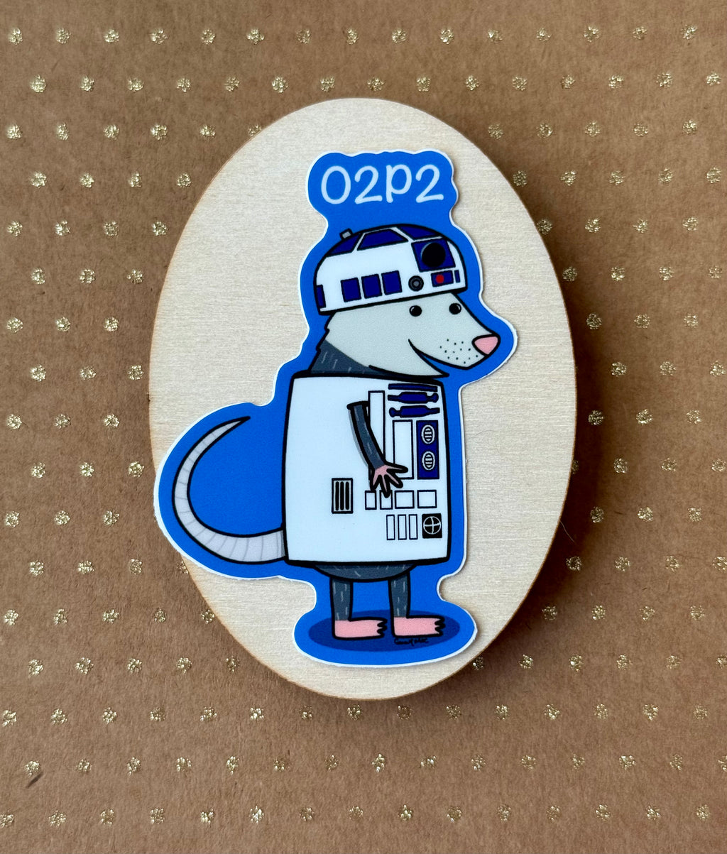 O2P2 Sticker