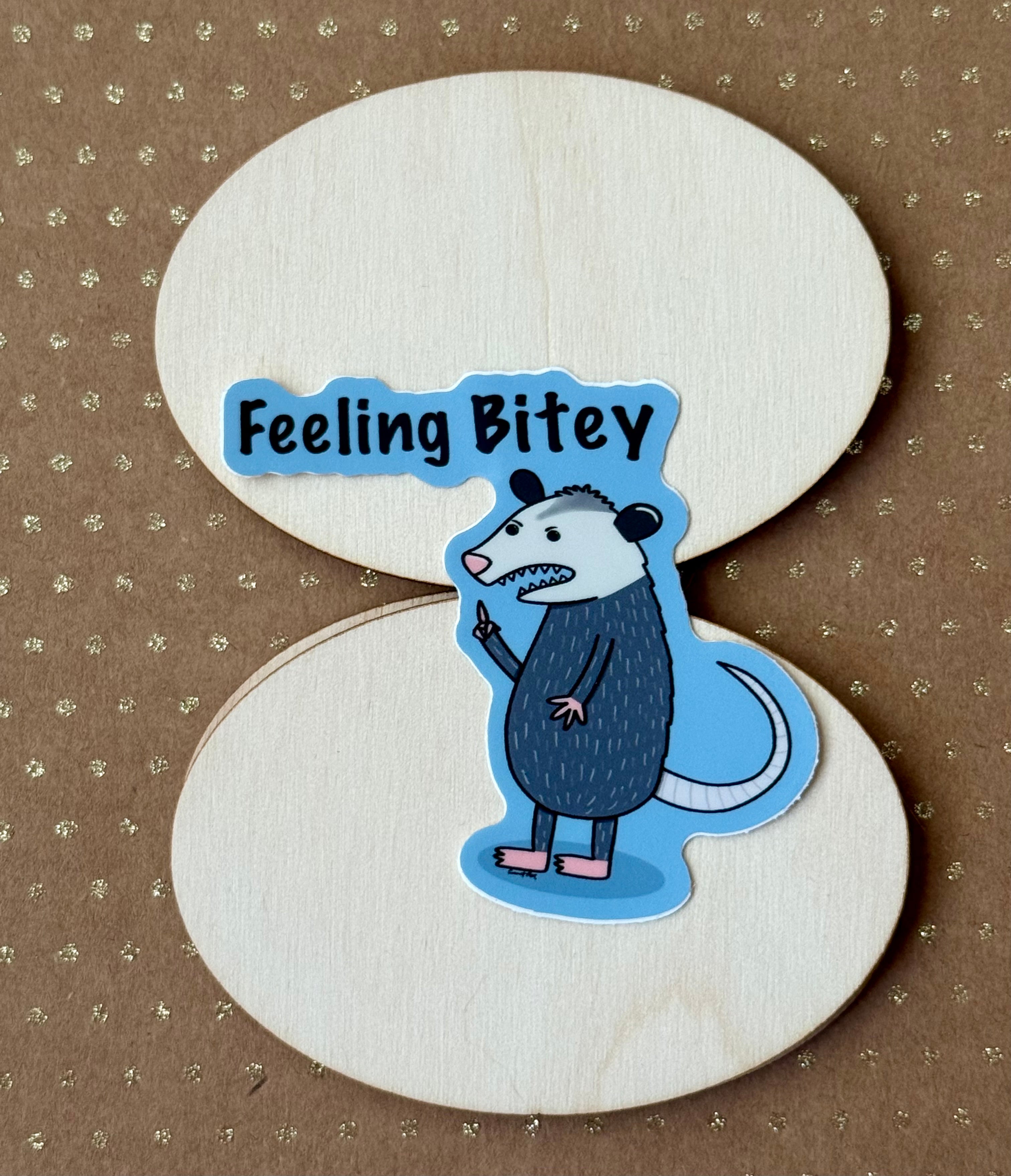 Feeling Bitey Opossum