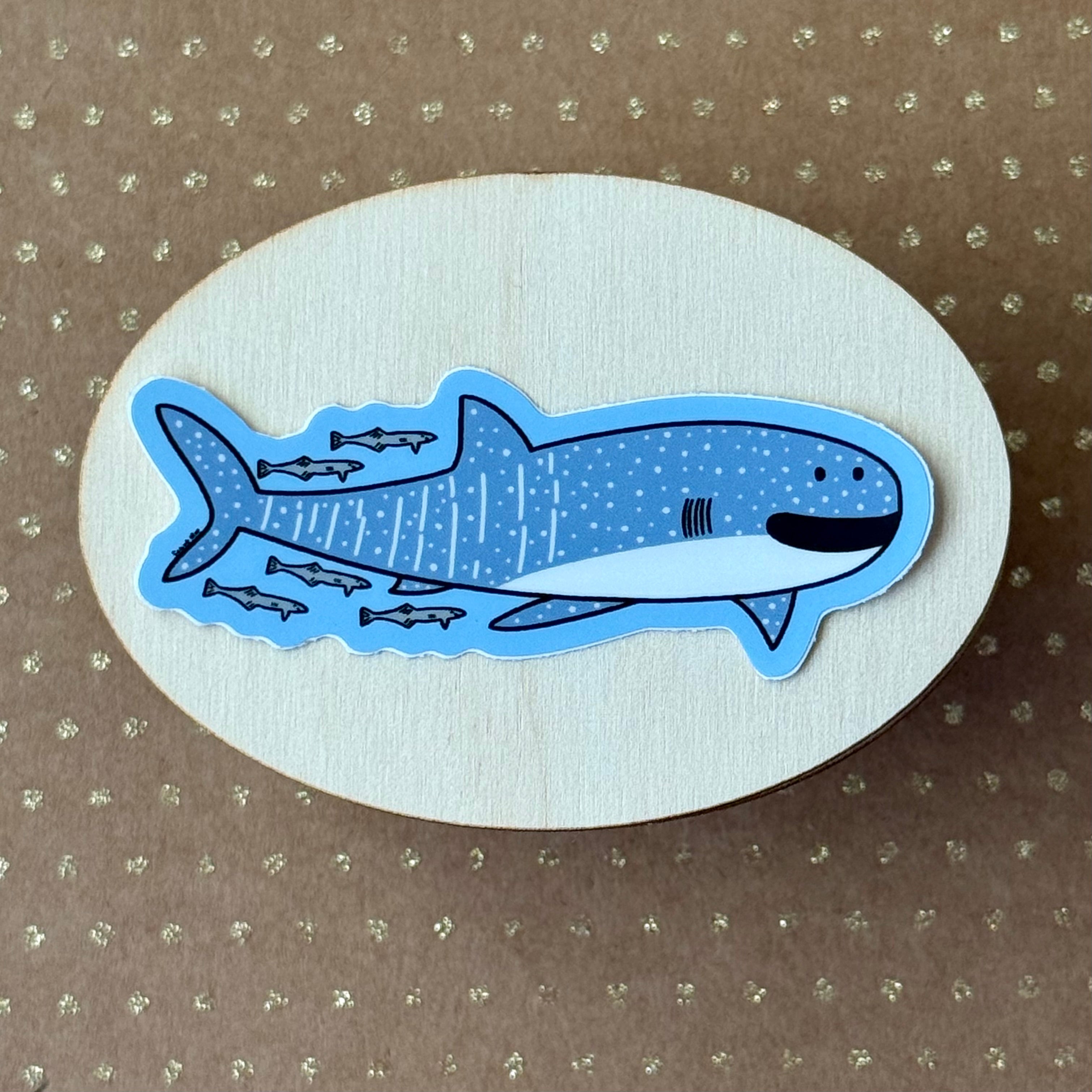 Whale Shark & friends sticker