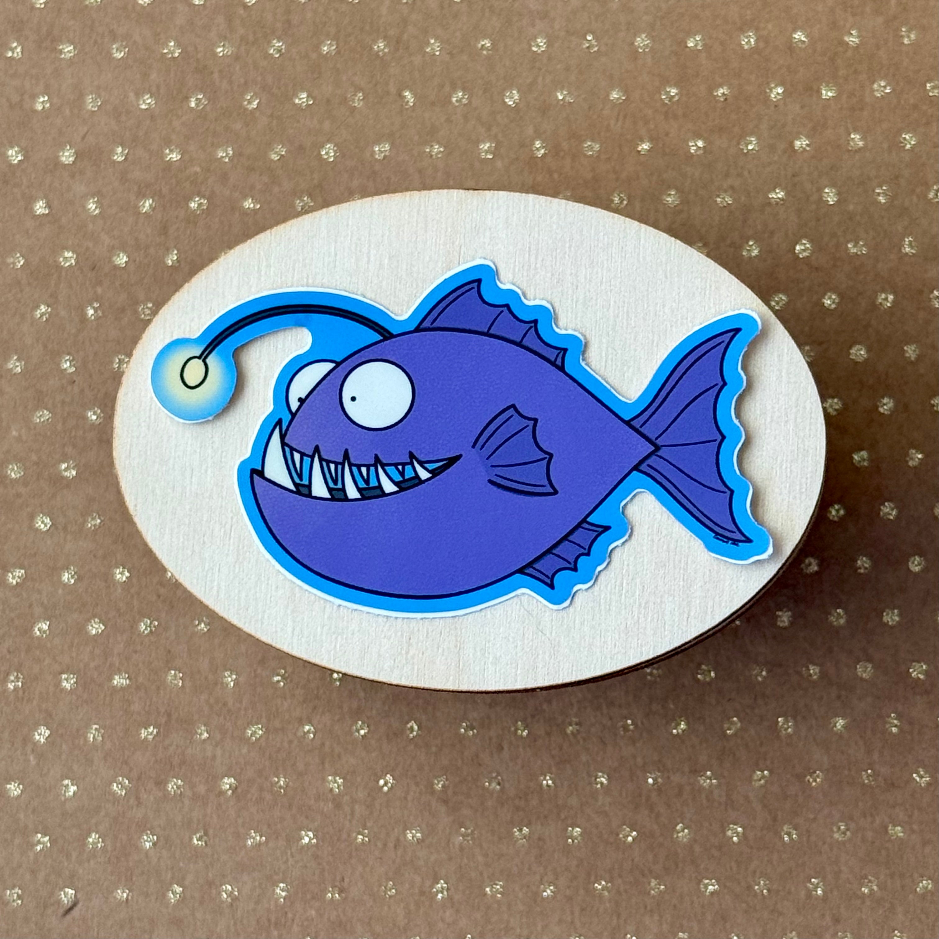 Anglerfish Sticker