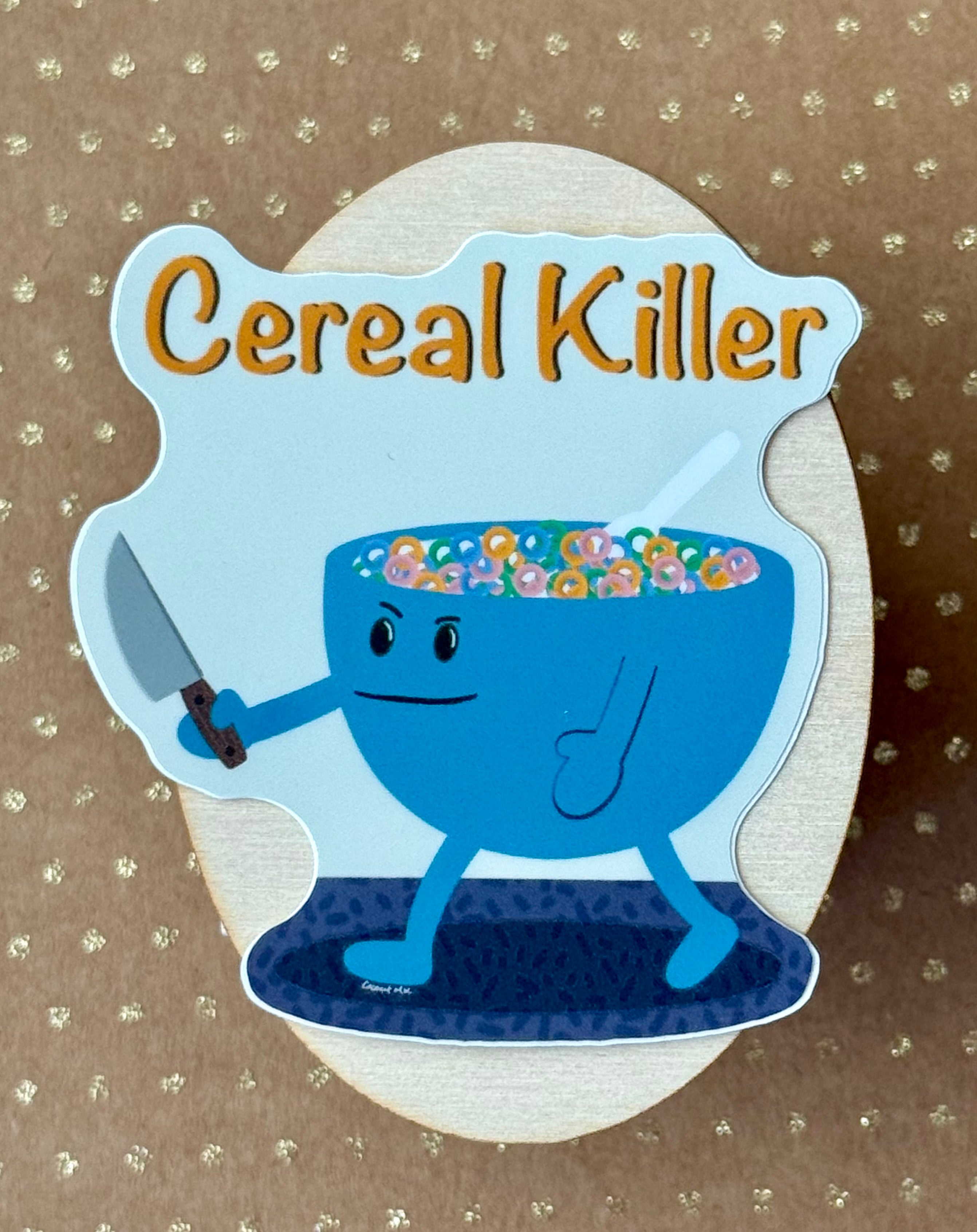 Cereal Killer sticker