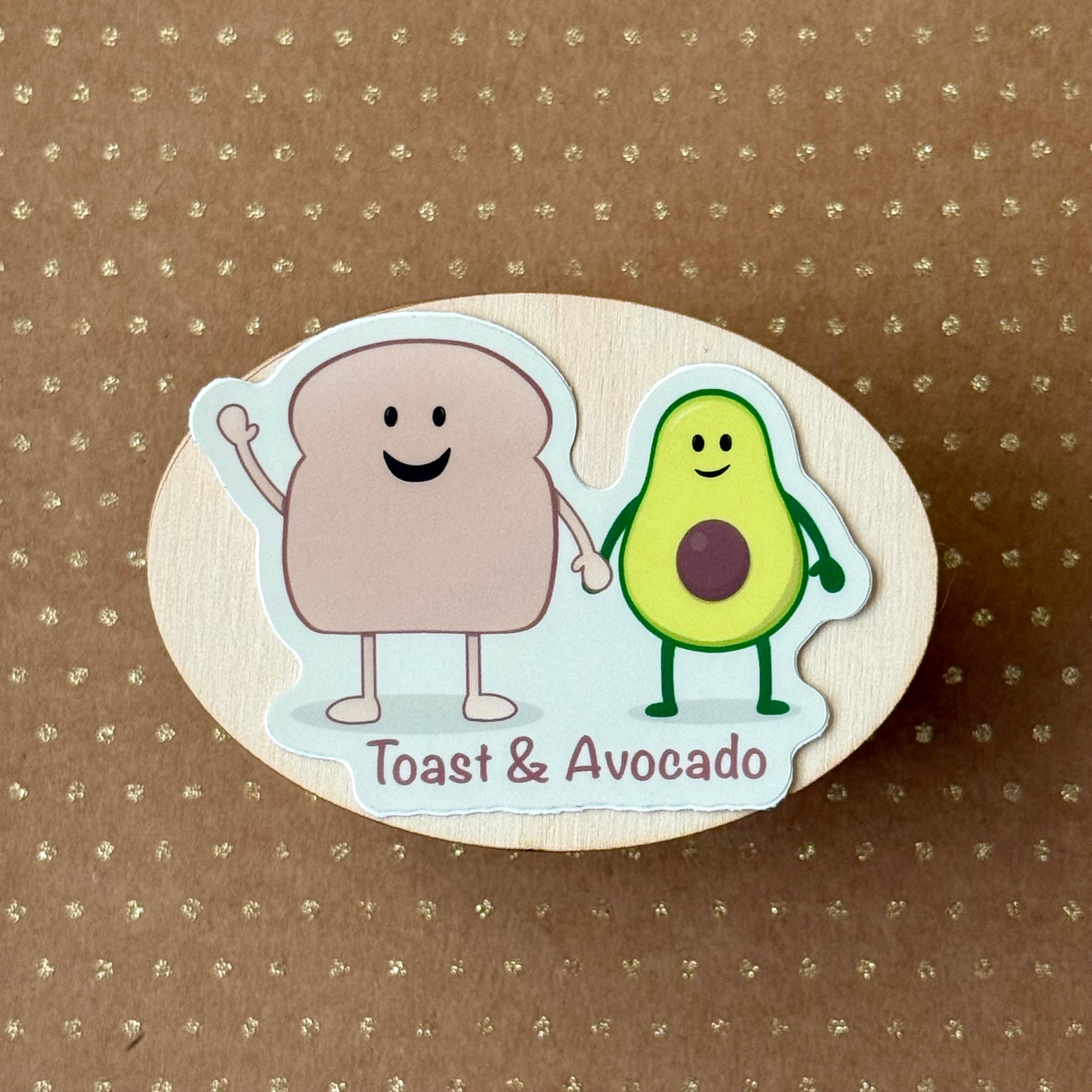 Avocado & Toast Sticker