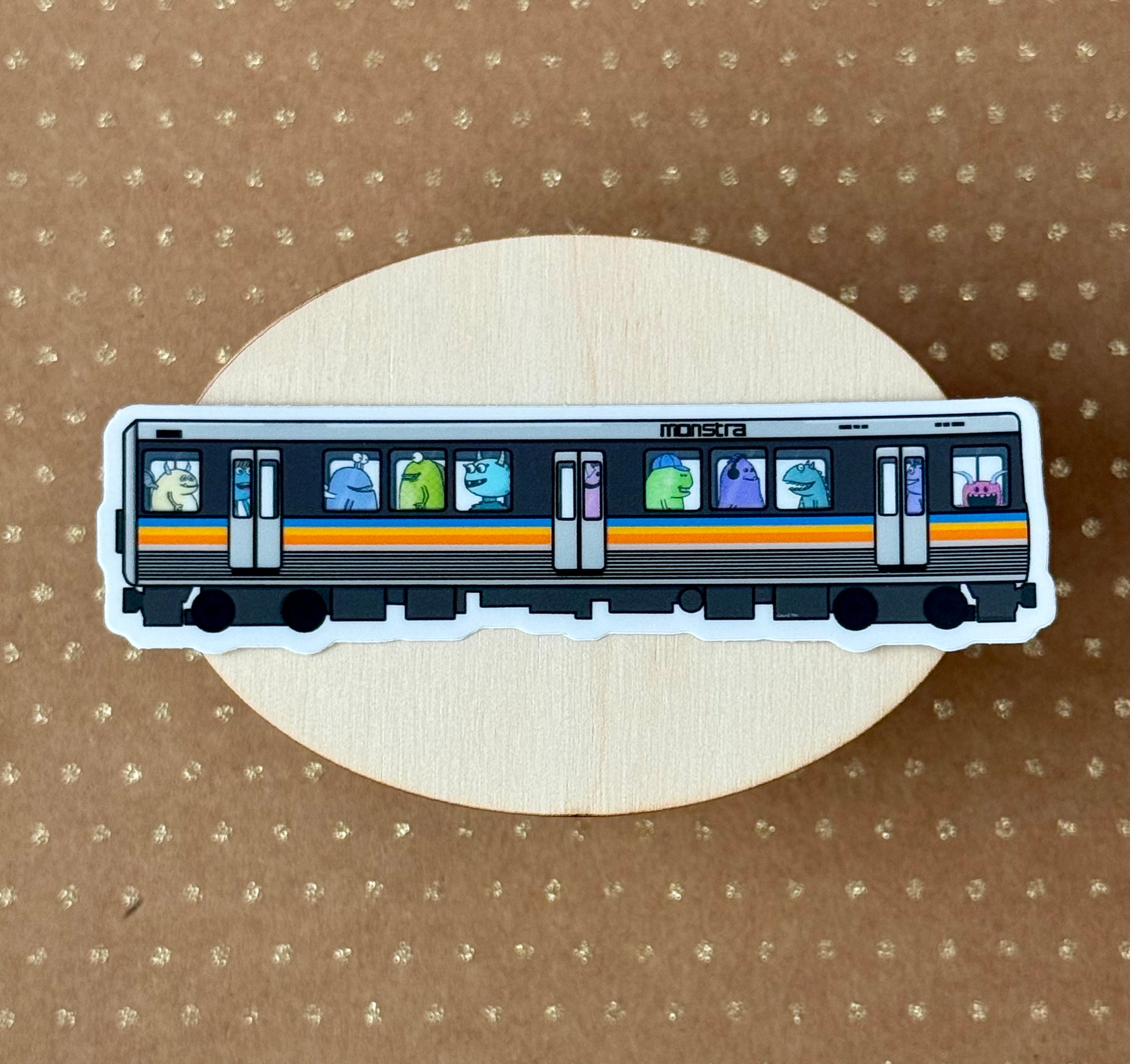 Monster Marta Sticker