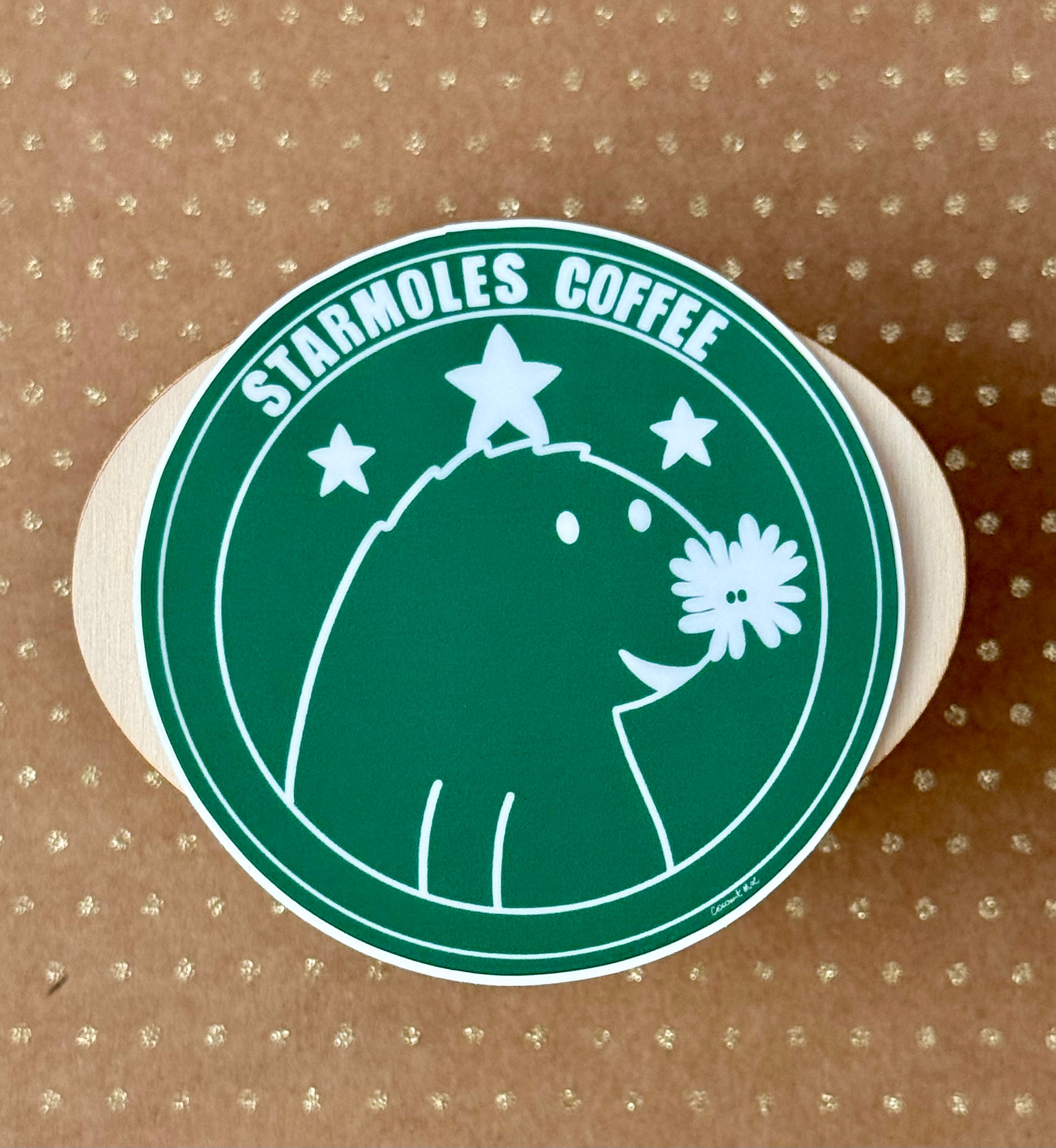 Starmoles Coffee Sticker