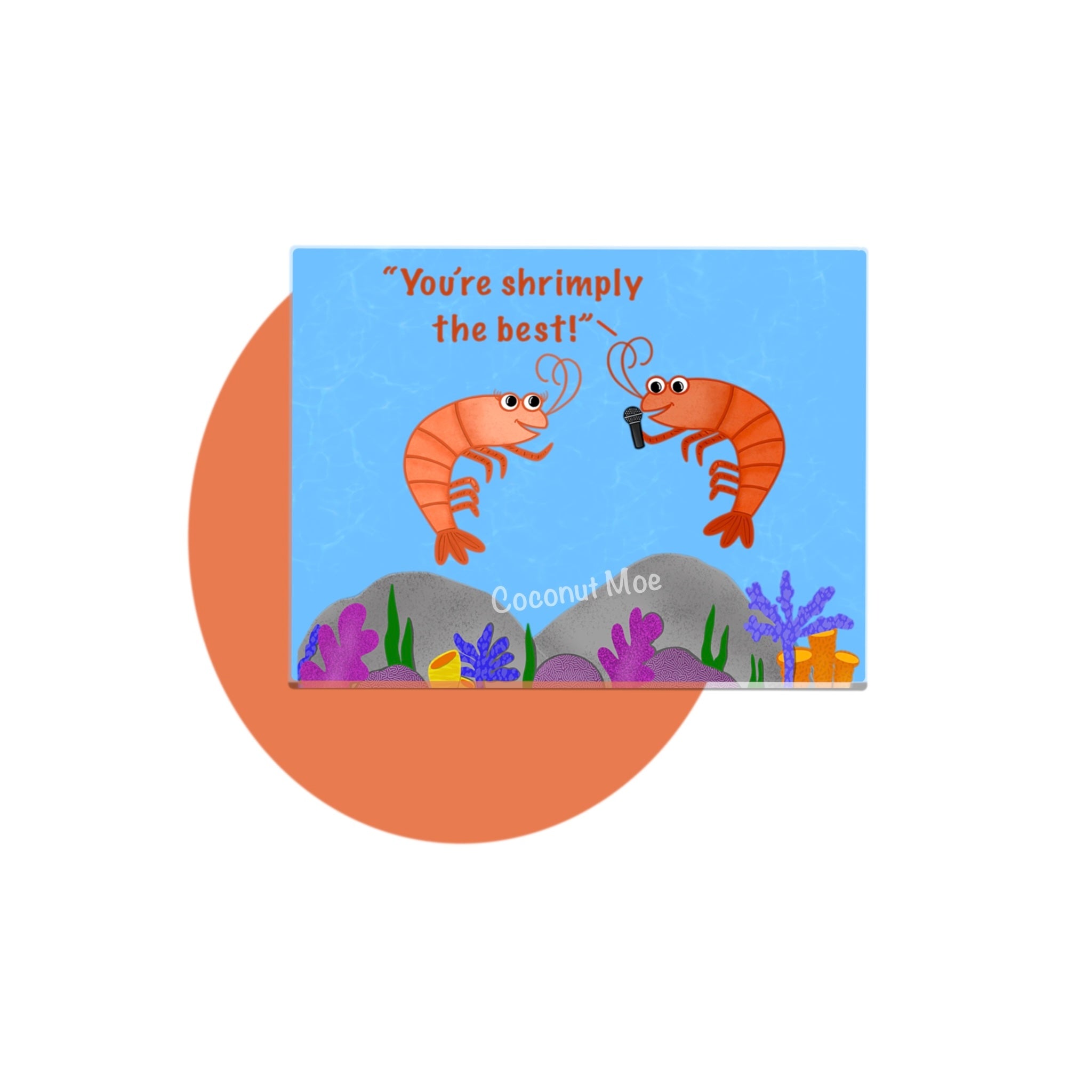 You’re Shrimply Best Card