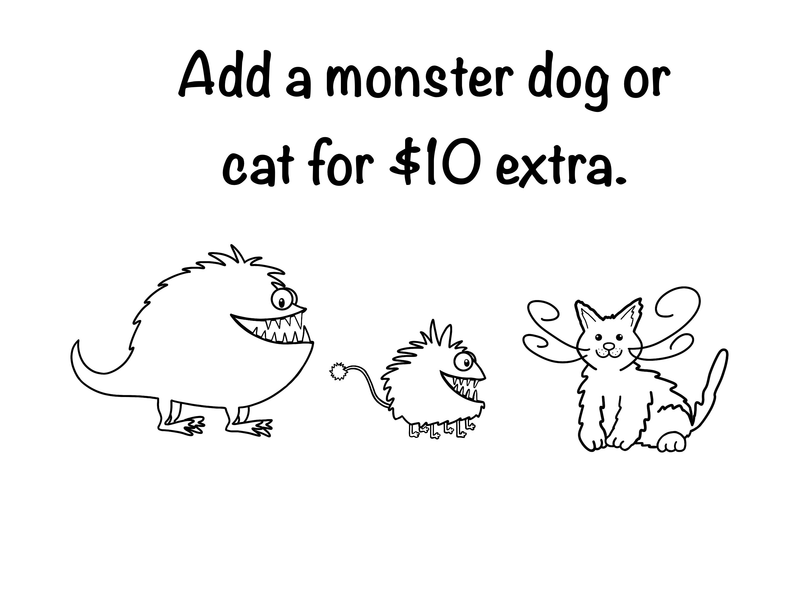 Monster Yourself Custom Illustrations