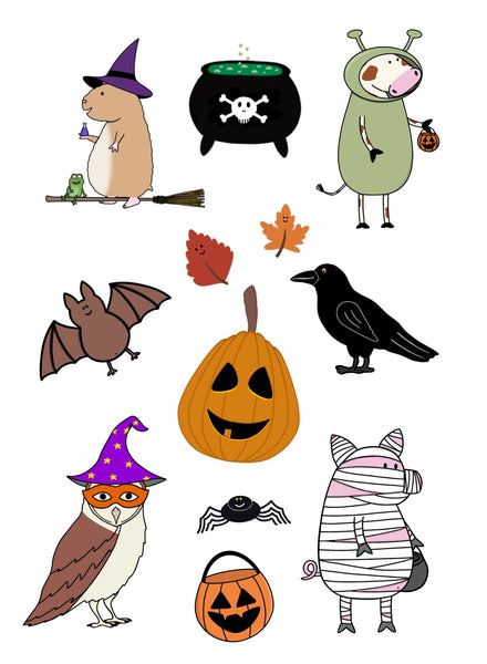 Halloween Mini Stickers
